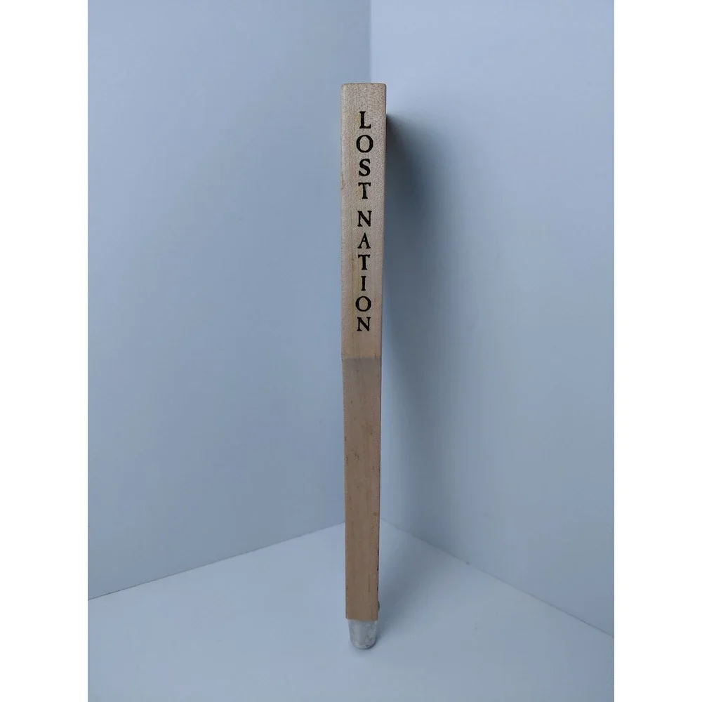 Lost Nation Brewing Wooden Beer Tap Handle‎ Morrisville, Vermont Mancave